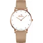 BELLEVUE dameshorloge B54 (40mm) roestvrij staal mesh zilver