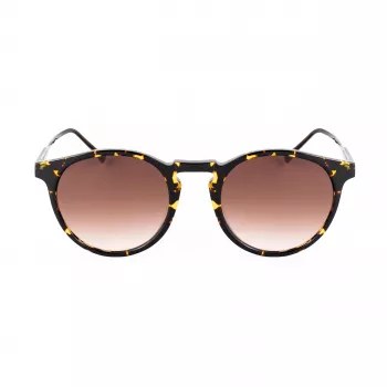 BELSTAFF Brooklands035 Unisex zonnebril - Zwart acetaat montuur, grijze polycarbonaatglazen, UV400-bescherming, 48/21/145 mm