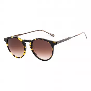 BELSTAFF Brooklands035 Unisex zonnebril - Zwart acetaat montuur, grijze polycarbonaatglazen, UV400-bescherming, 48/21/145 mm