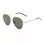 Belstaff Magnumdoradon unisex zonnebril - 58/17/145 mm - zwart montuur grijze glazen