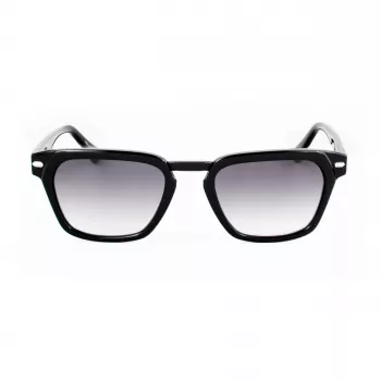 BELSTAFF MAN COOPER-S193 zonnebril - 52/21/145 mm - zwart frame grijze glazen