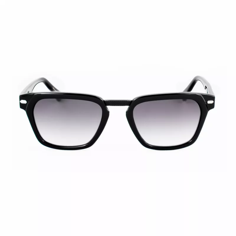 BELSTAFF MAN COOPER-S193 zonnebril - 52/21/145 mm - zwart frame grijze glazen