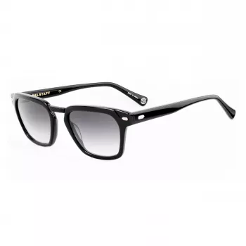 BELSTAFF MAN COOPER-S193 zonnebril - 52/21/145 mm - zwart frame grijze glazen