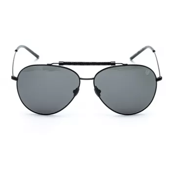 BELSTAFF MAN PANTHER-NEGRO zonnebril - zwart montuur, grijze glazen, 61/13/145 mm