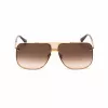 Belstaff heren Sexton Pilot zonnebril gunmetal grijs 63mm