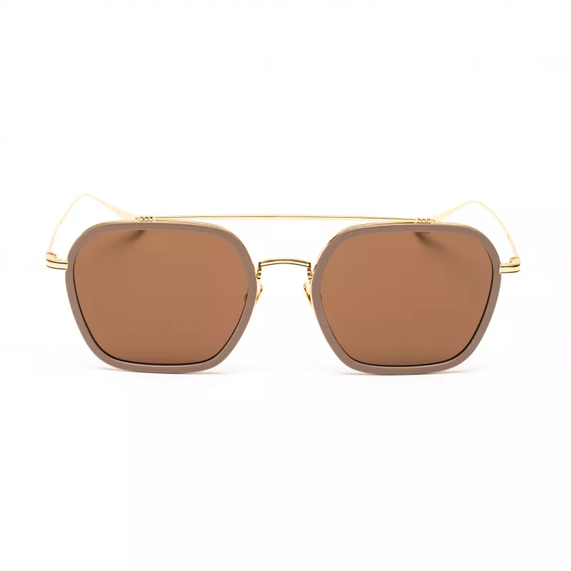 Belstaff Merrick II heren zonnebril beige bruin gradient 57mm