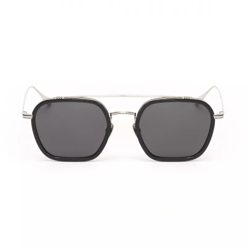 BELSTAFF MERRICKIIGRIS heren vierkante acetaat zonnebril 54/23/143 mm grijs