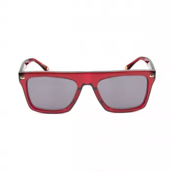 BELSTAFF Randfodii heren zonnebril - acetaat montuur, polycarbonaatglazen, UV400-bescherming, 58 mm glasbreedte, zwart/grijs