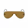 BELSTAFF SPEEDMASTERBR unisex zonnebril Shield Wrap-Around bruine glazen bruin frame 141mm glasbreedte 145mm pootlengte UV400