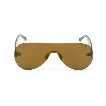 BELSTAFF SPEEDMASTERBR unisex zonnebril Shield Wrap-Around bruine glazen bruin frame 141mm glasbreedte 145mm pootlengte UV400