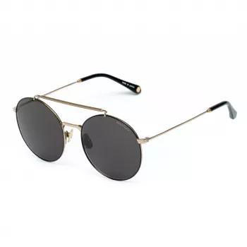 Belstaff Staham Dorado heren zonnebril - pilot square acetaat montuur UV400 grijs glas 54mm