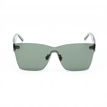 BELSTAFF dames Luminor-Verde zonnebril - vierkant acetaat montuur, grijsgroene glazen, UV400-bescherming, 54 mm glasbreedte
