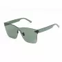 BELSTAFF dames Luminor-Verde zonnebril - vierkant acetaat montuur, grijsgroene glazen, UV400-bescherming, 54 mm glasbreedte