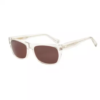 BELSTAFF dames zonnebril Hudson-S182 - zwart acetaat montuur, grijze polycarbonaatglazen, 54/17/145 mm