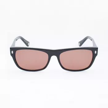 BELSTAFF dames zonnebril Hudson-S185 - zwart montuur, grijze glazen, 54 mm
