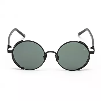 BELSTAFF Women Trophy II zonnebril - zwart acetaat montuur, grijze glazen, 53 mm