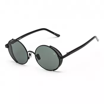 BELSTAFF Women Trophy II zonnebril - zwart acetaat montuur, grijze glazen, 53 mm