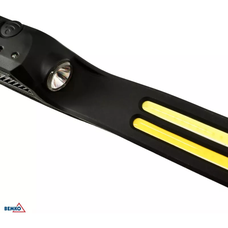 BEMKO C49-LTC01 oplaadbare LED-hoofdlamp, 1200mAh, 100 lumen, IPX4, 80m lichtbereik