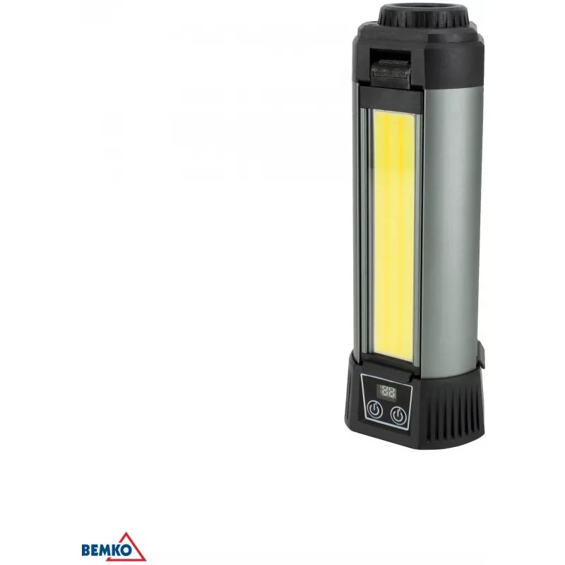 BEMKO multifunctionele LED-zaklamp 6000mAh IP42, 1000 lumen, USB-C oplaadbaar