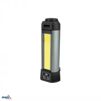 BEMKO multifunctionele LED-zaklamp 6000mAh IP42, 1000 lumen, USB-C oplaadbaar