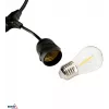 BEMKO SOLBEE zonne-LED-tuinlichtsnoer 10 LEDs 10m warmwit 3000K IP65 zwart