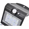 BEMKO TRINGO Solar LED-schijnwerper 1,5W 220lm 4000K IP65 zwart met PIR-sensor C83-SOT-001BL-PIR