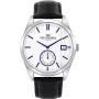 BEN SHERMAN herenhorloge WB039UB 43mm zwarte wijzerplaat zwarte band van kunstleer