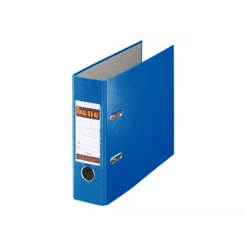 Bene A5 hefboommap blauw kunststof 7,5 cm liggend formaat