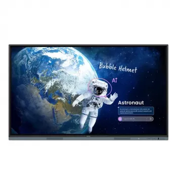 BenQ Board Master RM8605 86 inch 4K UHD interactief flatpanel met IR-touch, Android, onderwijs & bedrijfsleven, zwart