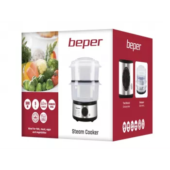 Beper BC.261 broodbakmachine 550W 12 programma's 900g roestvrijstaal