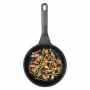 Berghoff Leo Stone+ braadpan 24 cm aluminium met FernoGreen antiaanbaklaag, geschikt voor inductie, grijs