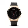 Bering heren Classic quartzhorloge 40mm RVS zwarte wijzerplaat meshband 14740-166