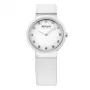 Bering dames kwartshorloge Classic 10729-854 27mm blauwe wijzerplaat roestvrijstalen Milanese mesh-armband