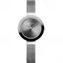 Bering dames Classic quartz horloge 29mm roségoud bruin Milanese mesh
