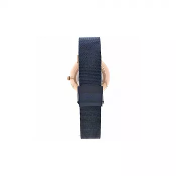 BERING dameshorloge 13436-367 36 mm RVS mesh grijze wijzerplaat