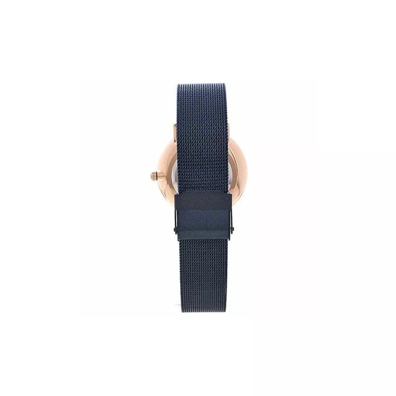 BERING dameshorloge 13436-367 36 mm RVS mesh grijze wijzerplaat
