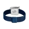 BERING dameshorloge 18034-307 (34 mm) - roségoud & blauwe sunray wijzerplaat