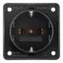 Berker 09418505 SCHUKO-stopcontact Integro-Module Mat Zwart