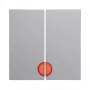 Berker 16278989 wip met rode lens, polarwit