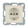 Berker 47238982 SCHUKO-stopcontact met klepdeksel, inbouw, 16A 250V, wit (RAL 9010)