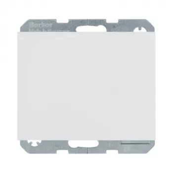Berker 47517209 Schuko-stopcontact met klepdeksel, wit