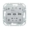 Berker 80142170 KNX touch-sensormodule 2-voudig met geïntegreerde buskoppeling, polarwit glanzend