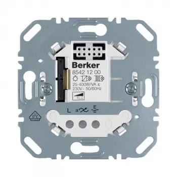 Berker 85421200 universele dimmodule, 1-kanaal, inbouw, 230 V, 20-420 W/VA, LED-compatibel