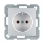 Berker B.1 Aluminium Schuko-stopcontact 16A inbouw