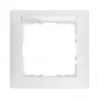 Berker S.1 1-voudig frame met labelveld, polarwit glanzend (10119919)
