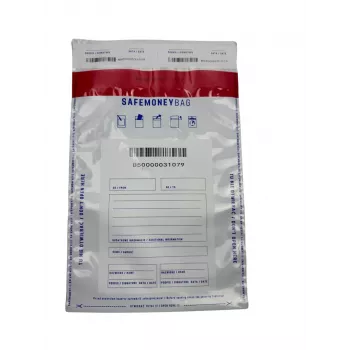BESTPAK SAFEMONEYBAG veiligheidsstortzakken transparant B5 190x260+35 mm 100 stuks