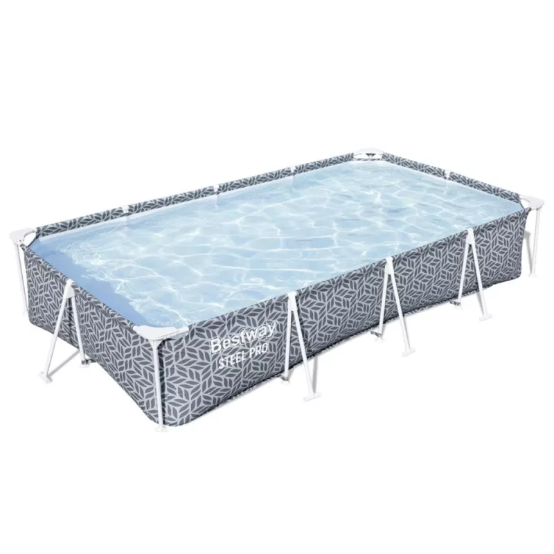 Bestway 561FV frame zwembad rechthoekig 366 x 201 x 66 cm grijs