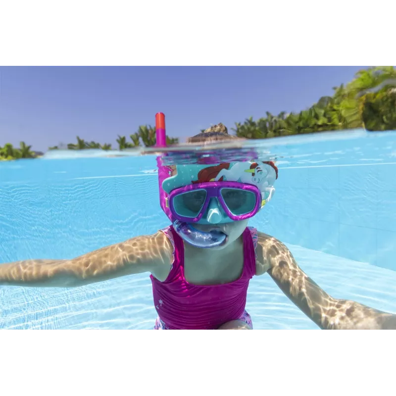 Bestway Hydro-Swim duikmasker en snorkelset - roze