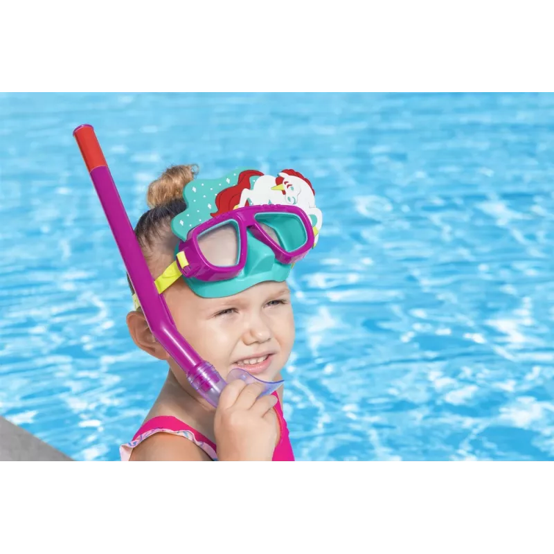Bestway Hydro-Swim duikmasker en snorkelset - roze