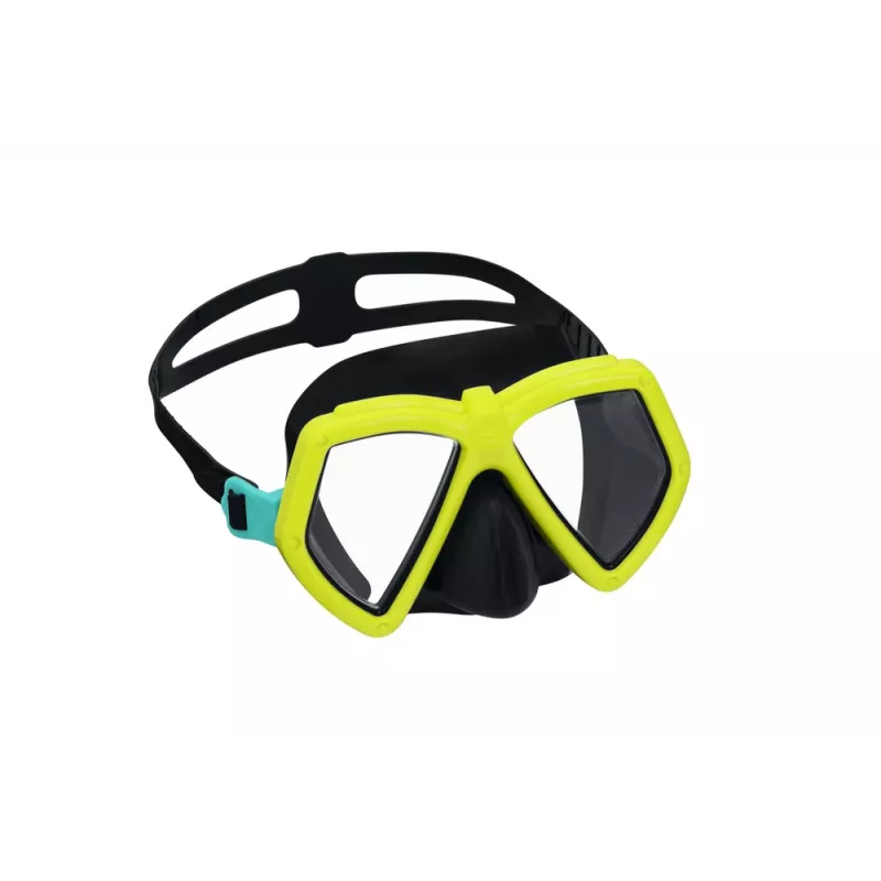 Bestway zwembril masker geel 22040